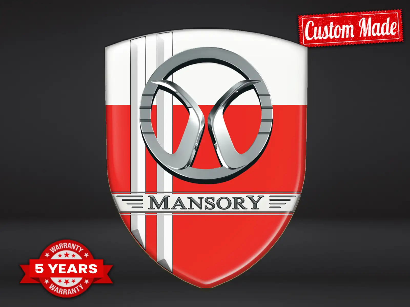 Mansory Vinylsticker Auto Racing Robust Maßgefertigt